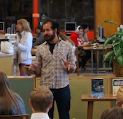 Anis Mojgani visits Wilson High School