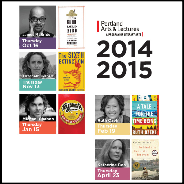 30th Anniversary season of Portland Arts & Lectures announced