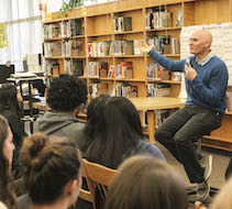 Anthony Doerr Visits Franklin High School