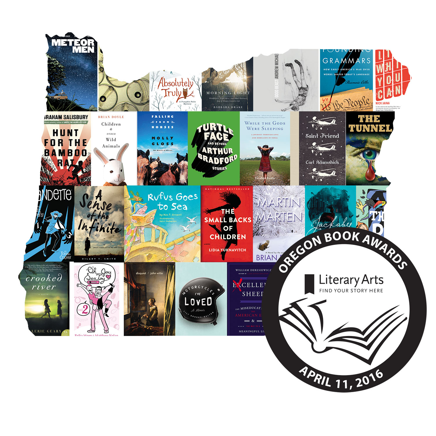 2016 Oregon Book Awards finalists: Poetry