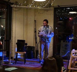 Cleveland Student Reading at Ford Food & Drink