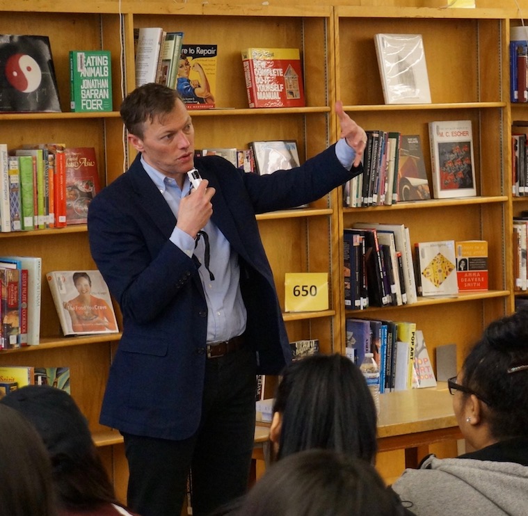 Matthew Desmond Visits Gresham and Franklin High Schools