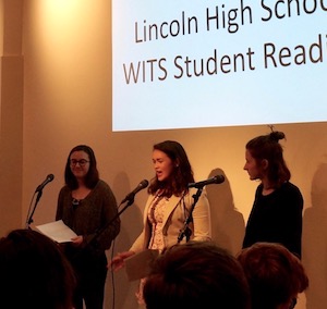 Lincoln Students WITS Reading @LiteraryArts
