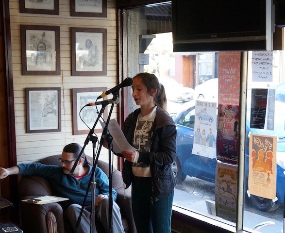 Franklin WITS Reading at the BiPartisan Cafe