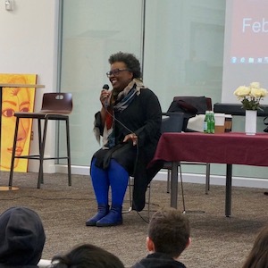 Claudia Rankine visits Franklin High School