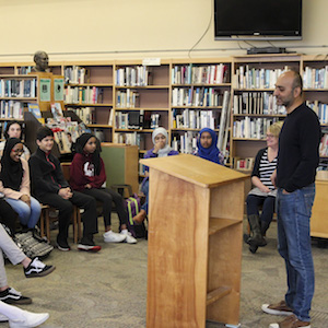 Mohsin Hamid visits Parkrose and Wilson High Schools for Everybody Reads
