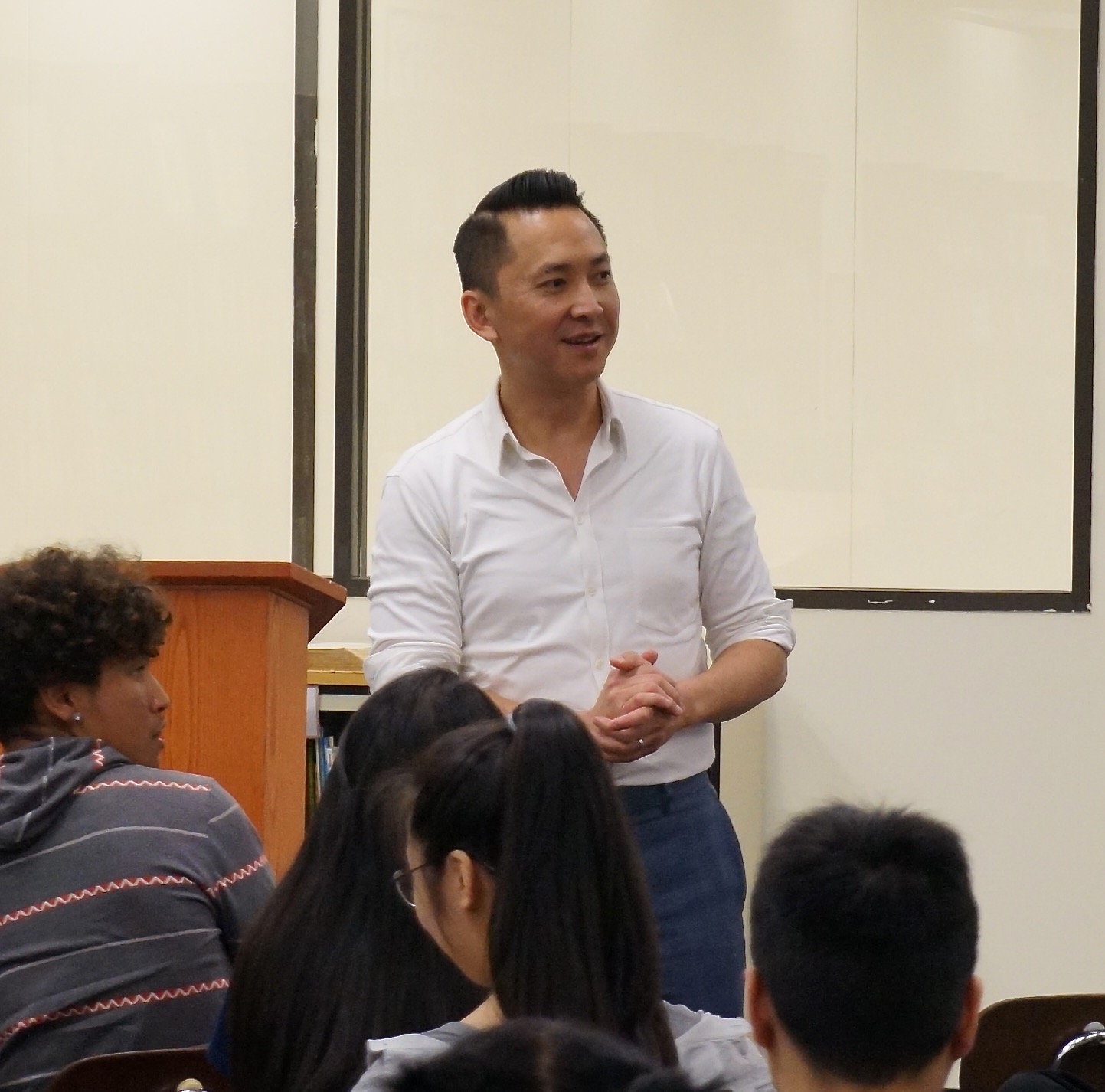Viet Thanh Nguyen visits Reynolds High School