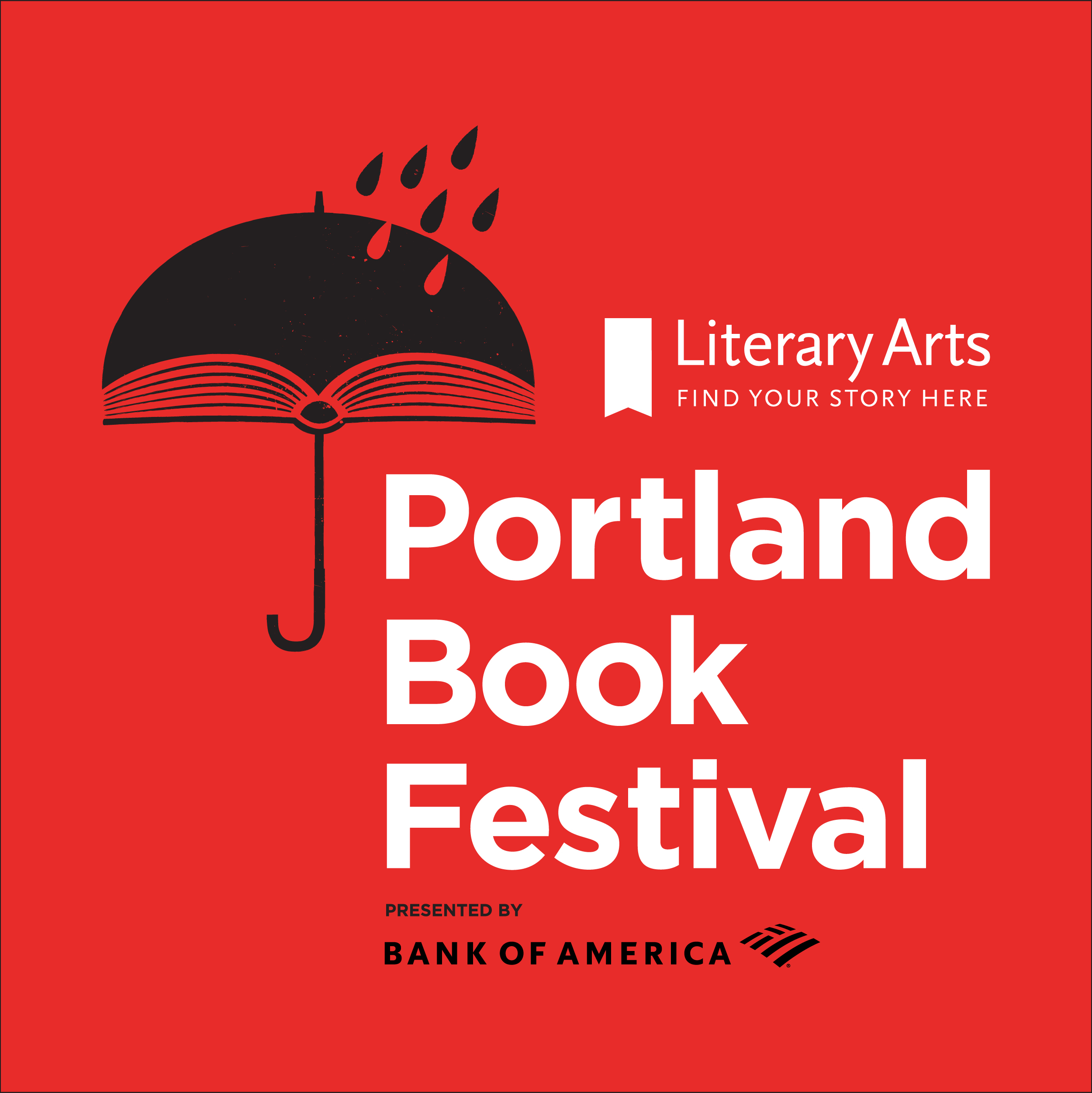Bank of America returns as the Title Sponsor for the Portland Book Festival in 2019