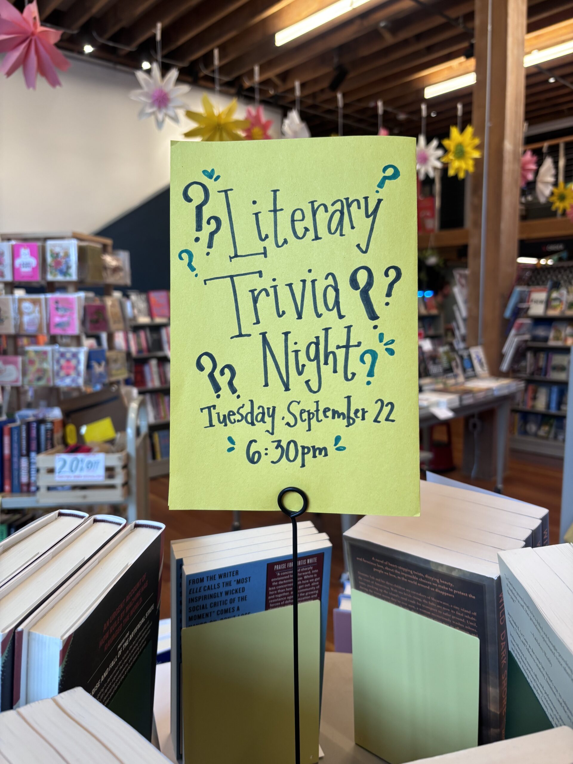 Literary Trivia Night